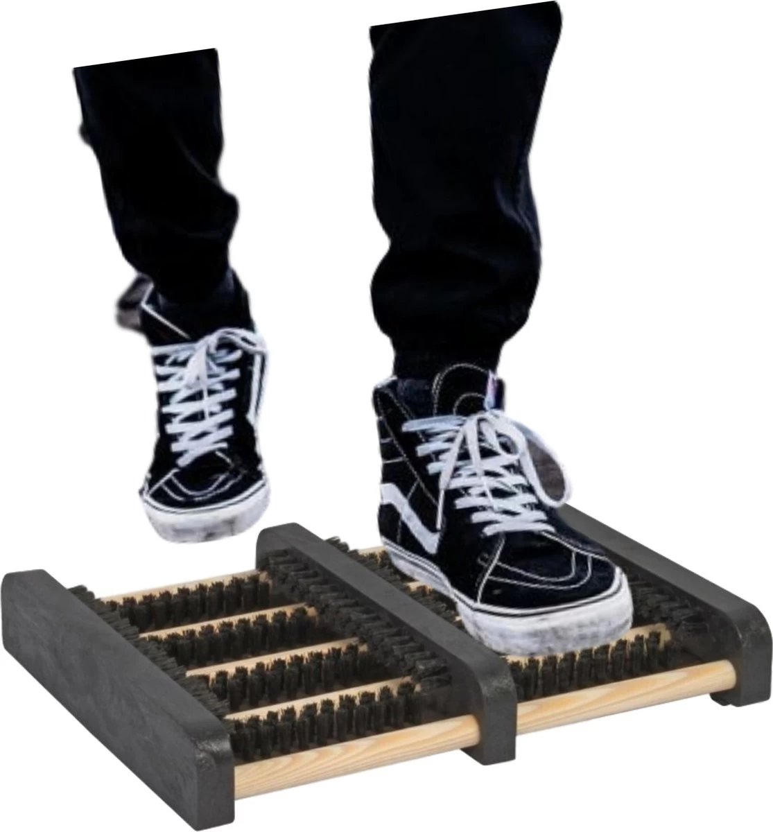 Talen Tools - Voetenveger - Dubbel - Harde Kunststof Borstels - Afbeelding 2