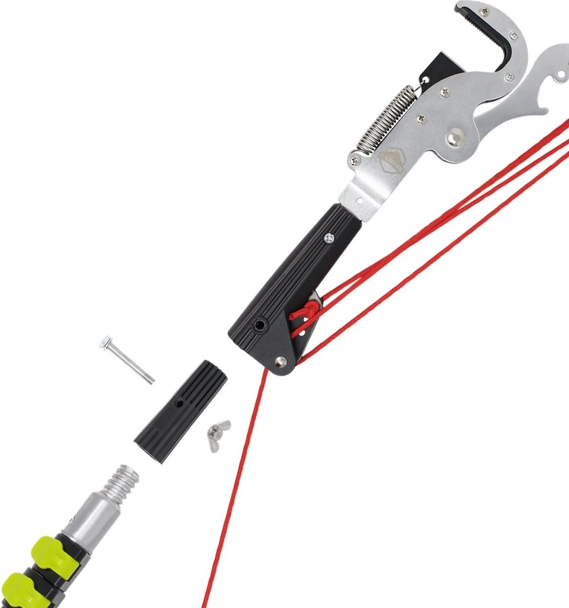 Iceberk Snoeischaar + Snoeizaag (1,45 - 3,70 M) - Telescopische Snoeischaar Voor Het Snoeien Van Bomen En Dichte Struiken Zonder Ladder - Afbeelding 3