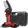 Mardin Mini Kettingzaag - Snoeizaag - Kettingzaag - Kettingzaag Electrisch Met 2 Accu - Inclusief Koffer - 1 Extra Accu - Rood