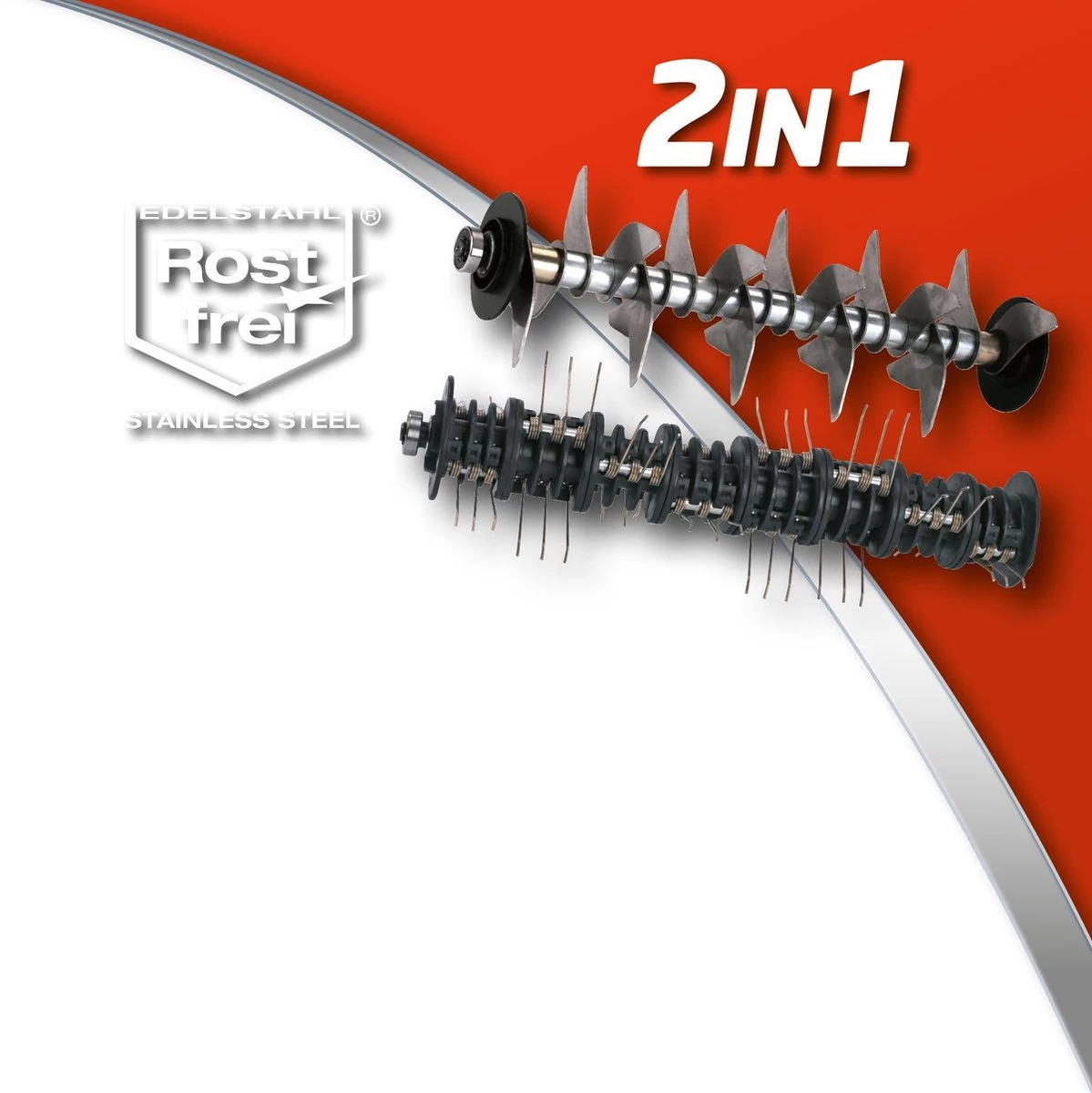 Einhell Verticuteerder En Beluchter RG-SA 1433 (1400 W - 33 Cm Werkbreedte - 3-voudige Hoogteverstelling - 28 L - Aanbevolen Voor Oppervlaktes Tot 400 M²) - Afbeelding 13