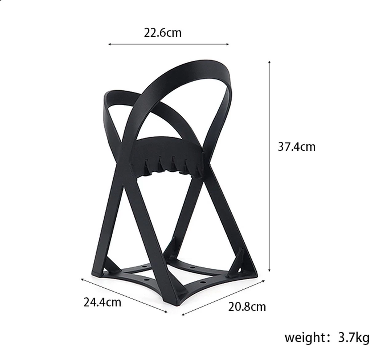 Lighted Lifestyle™| Houtklover Voor Aanmaakhout Incl. Kloofhamer - Houtsplijter - Houtkliever - Snel Haardhout - Gietijzer - Incl. Schroeven - Afbeelding 9
