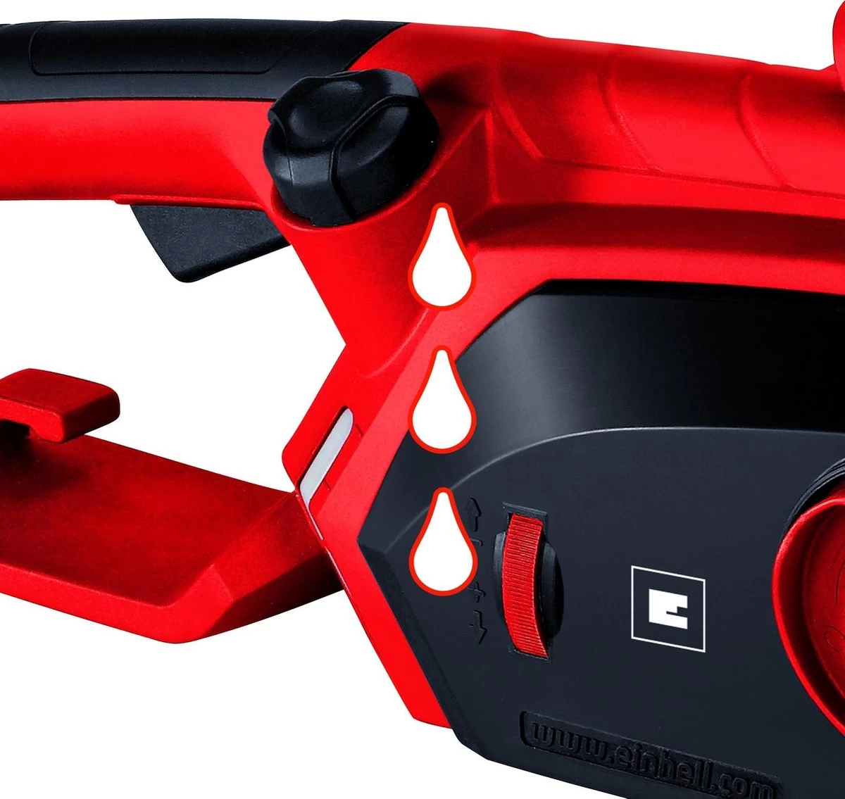 Einhell Elektrische Kettingzaag GH-EC 1835 (1800 Watt - 325 Mm Zaaglengte - Oregon-ketting En Kwaliteitszwaard - Terugslagbescherming En Kettingvangbout) - Afbeelding 9