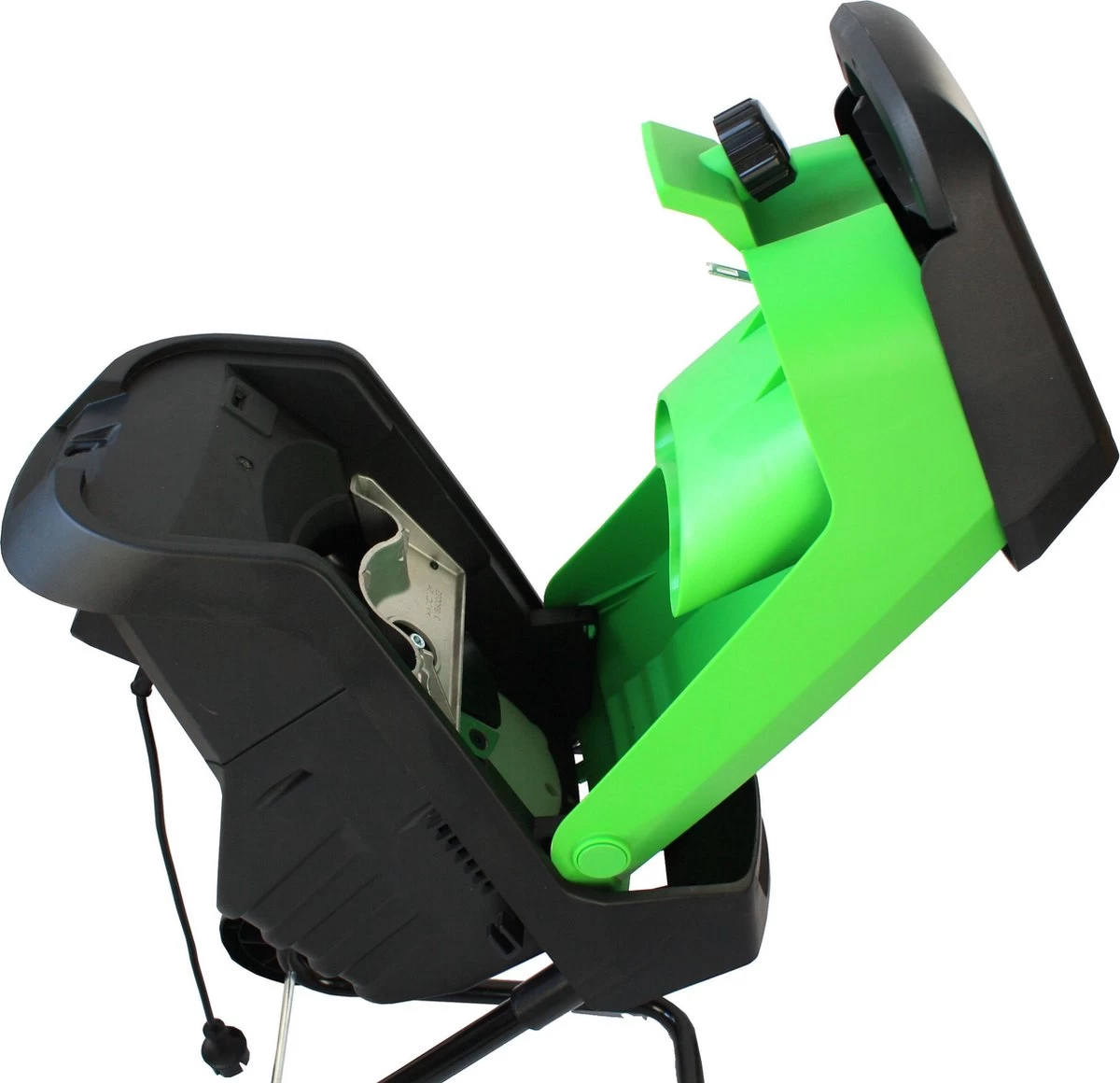 Profeco Stille Hakselaar 2000W - Tuinhakselaar - Versnipperaar Voor 45mm Takdikte - Incl. 50 Liter Opvangzak En Veilige Duwstok - Afbeelding 5