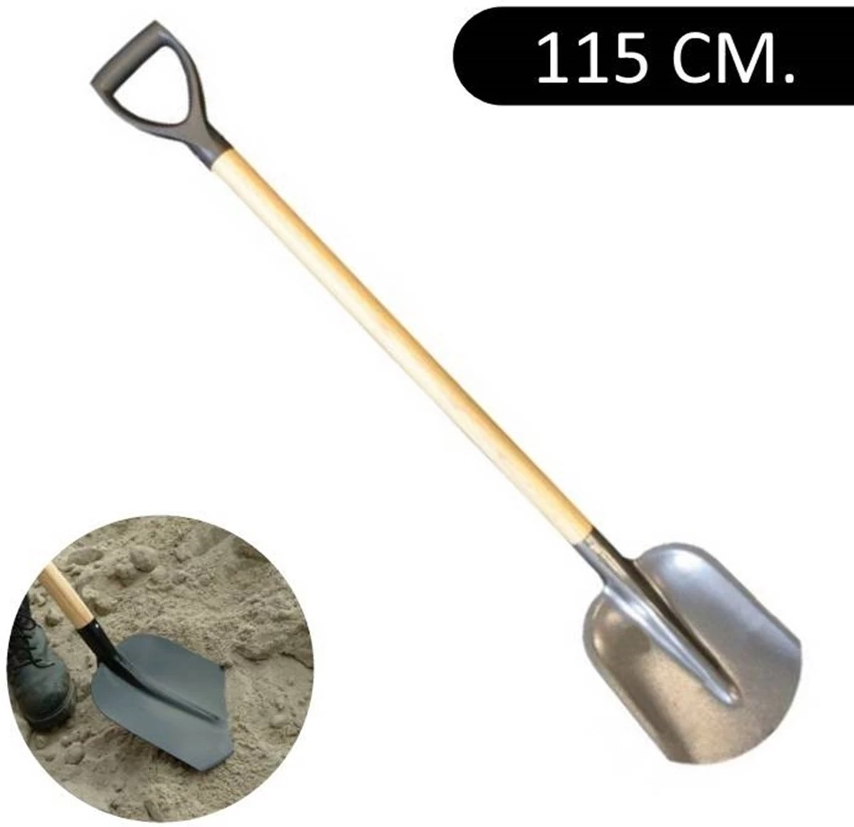 Benson Stalen Bats Met Steel 115 Cm - Afbeelding 3