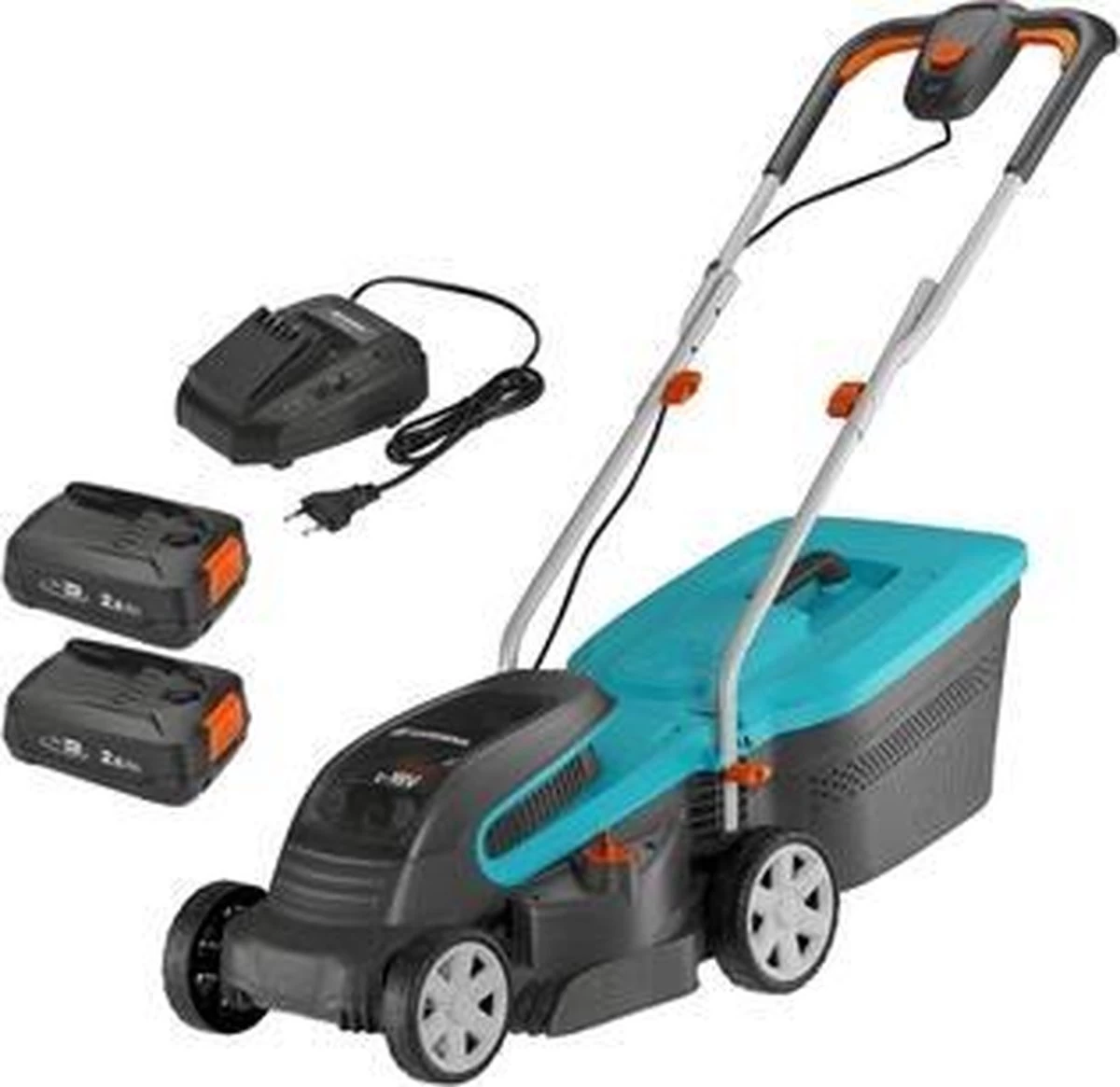 GARDENA - PowerMax 32/36V P4A Ready To Use Set - Grasmaaier (gemotoriseerd) - Maaihoogte 60mm - Snijbreedte 32 Cm - Afbeelding 11
