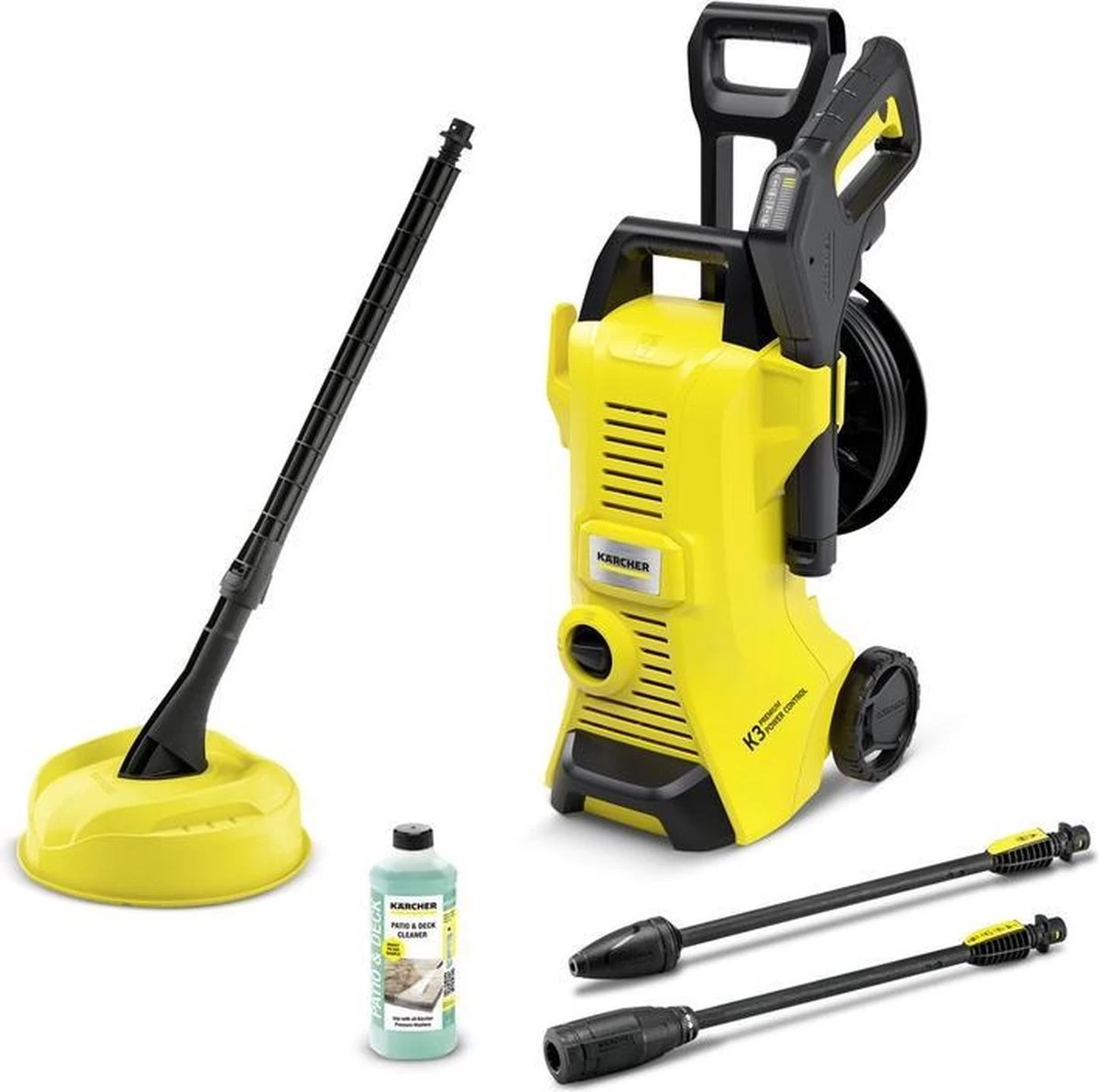 Kärcher K 3 Premium Power Control Home Hogedrukreiniger - 1600W - 120 Bar - 25 M²/h - Met Terrasreiniger - Afbeelding 2