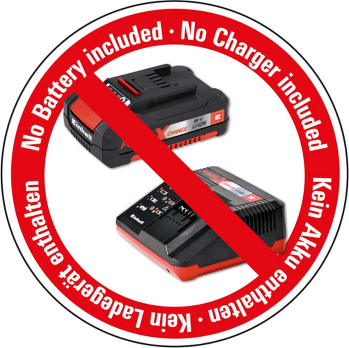 Einhell Accu Kettingzaag GE-LC 18 Li-Solo Power X-Change (Li-Ion, 18 V, 25 Cm Zwaardlengte, 23 Cm Snijlengte, Terugslagbescherming, Kettingvangbout, Zonder Accu En Lader) - Afbeelding 17