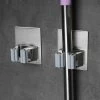 Merkloos Mop Houder - Mop - Houder - Bezem Ophangsysteem - Bezem Houder - Hanger - Staal