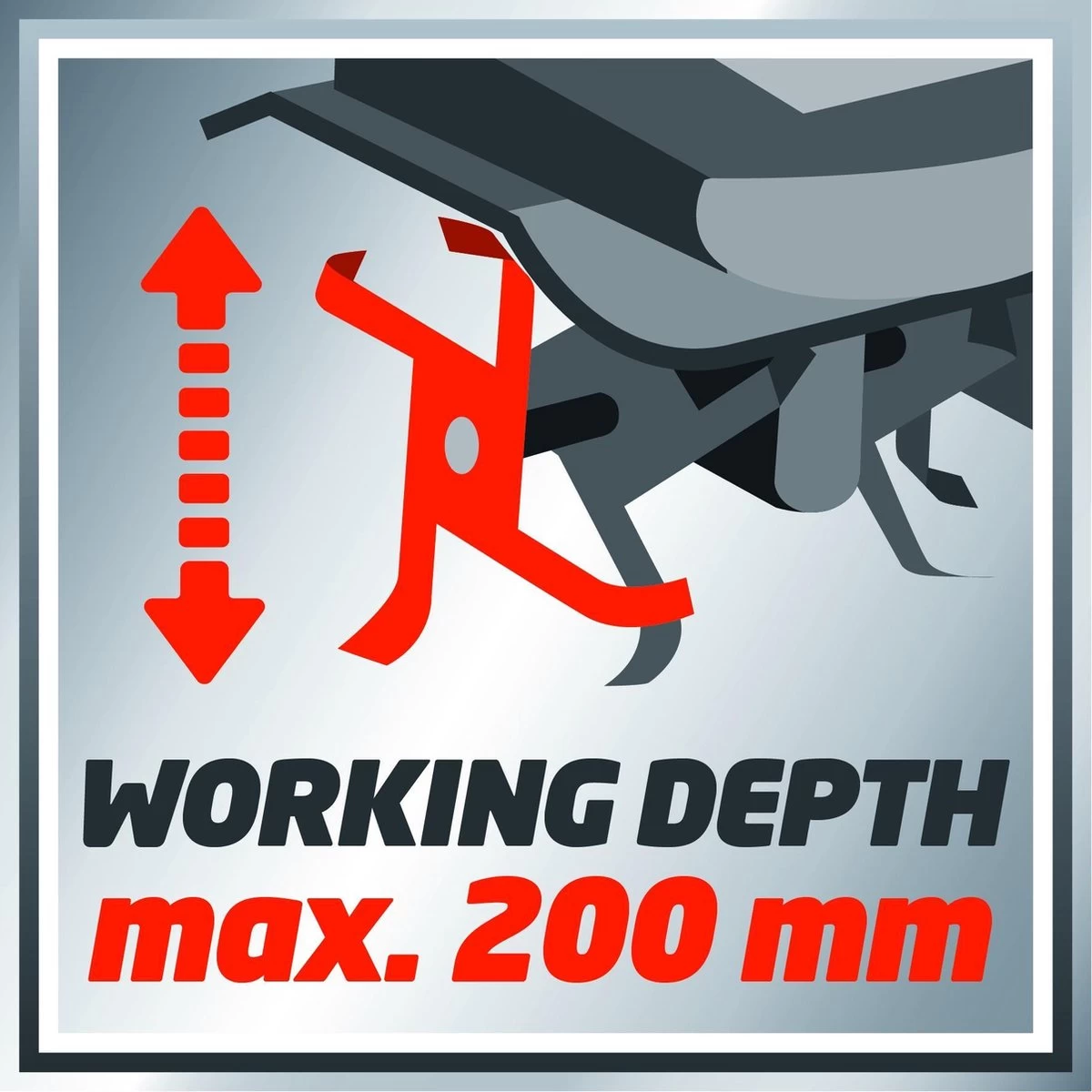 EINHELL GC-RT 1440 M Grondfrees - Afbeelding 8