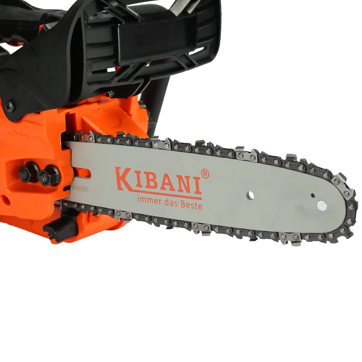 Kibani Kettingzaag Benzine - 25.4 Cc / 1 Pk 2-takt Motor - Zwaardlengte 25 Cm / 10 Inch – Easy-Startsysteem - Snoeizaag - Afbeelding 4