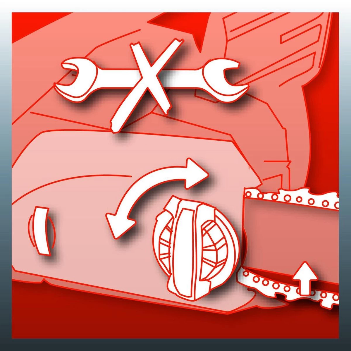 Einhell Elektrische Kettingzaag GH-EC 1835 (1800 Watt - 325 Mm Zaaglengte - Oregon-ketting En Kwaliteitszwaard - Terugslagbescherming En Kettingvangbout) - Afbeelding 3