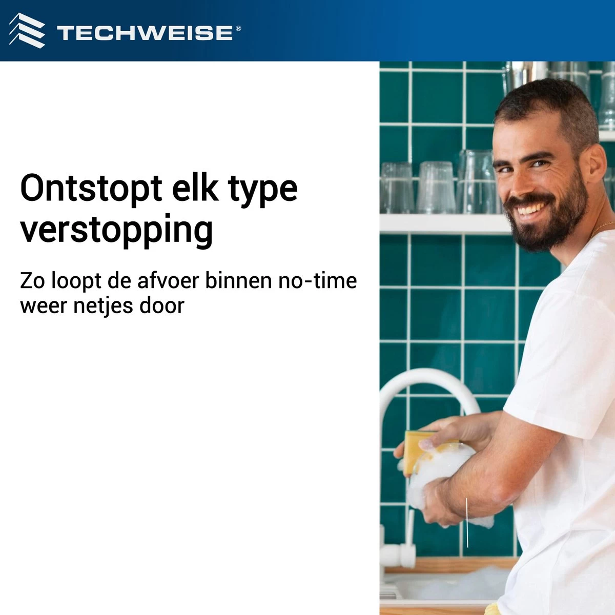 Techweise - Rioolslang Voor Kärcher K2 T/m K7 - 15M - Met Voorwaartse Hogedruksproeiers - Afbeelding 5