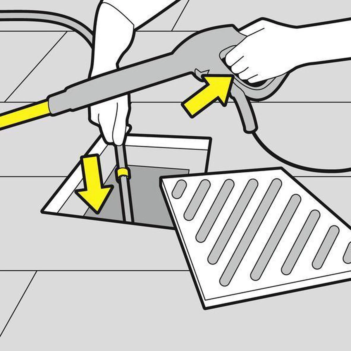 Kärcher PC 7,5 - Rioolreinigingsset - 7,5 Meter - Afbeelding 3