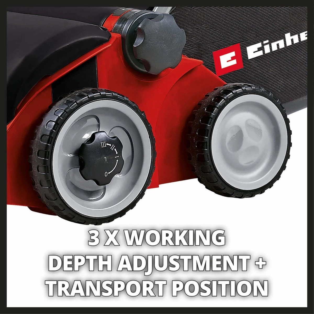 Einhell Verticuteerder En Beluchter RG-SA 1433 (1400 W - 33 Cm Werkbreedte - 3-voudige Hoogteverstelling - 28 L - Aanbevolen Voor Oppervlaktes Tot 400 M²) - Afbeelding 6