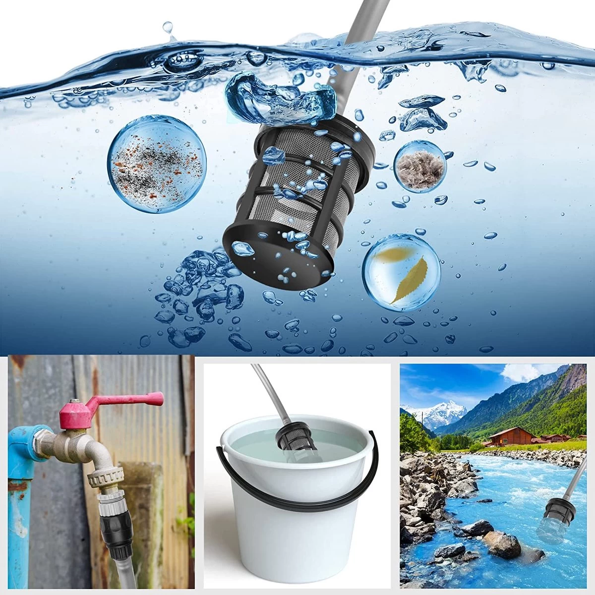 BOTC Universal Hogedrukreiniger - Draagbaar - Auto Wasmachine - Hogedrukreiniger - Afbeelding 5