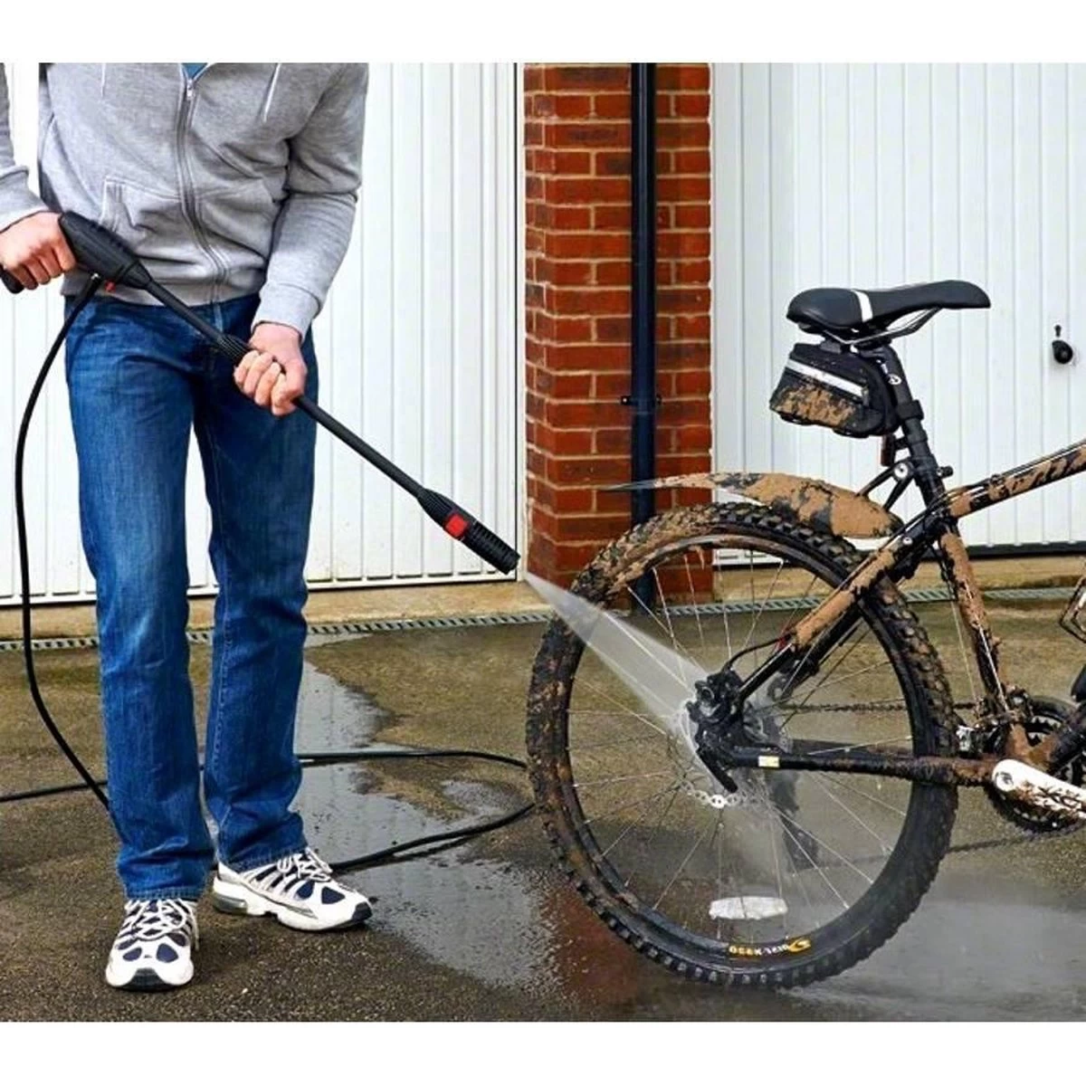 Hofftech 1200 Watt Hogedrukreiniger 100 BAR - Krachtig En Compact - Afbeelding 2