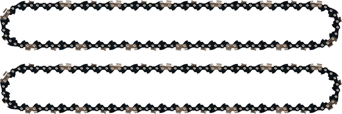Parkside Reserve Kettingzaagketting - Type: 16 Inch - Set: 2 Stuks - Kenmerk: Hoge Zaagkwaliteit - Betrouwbare Semi-beiteltandketting - Lage Trillingen En Terugslag - Duurzaam En Slijtvast