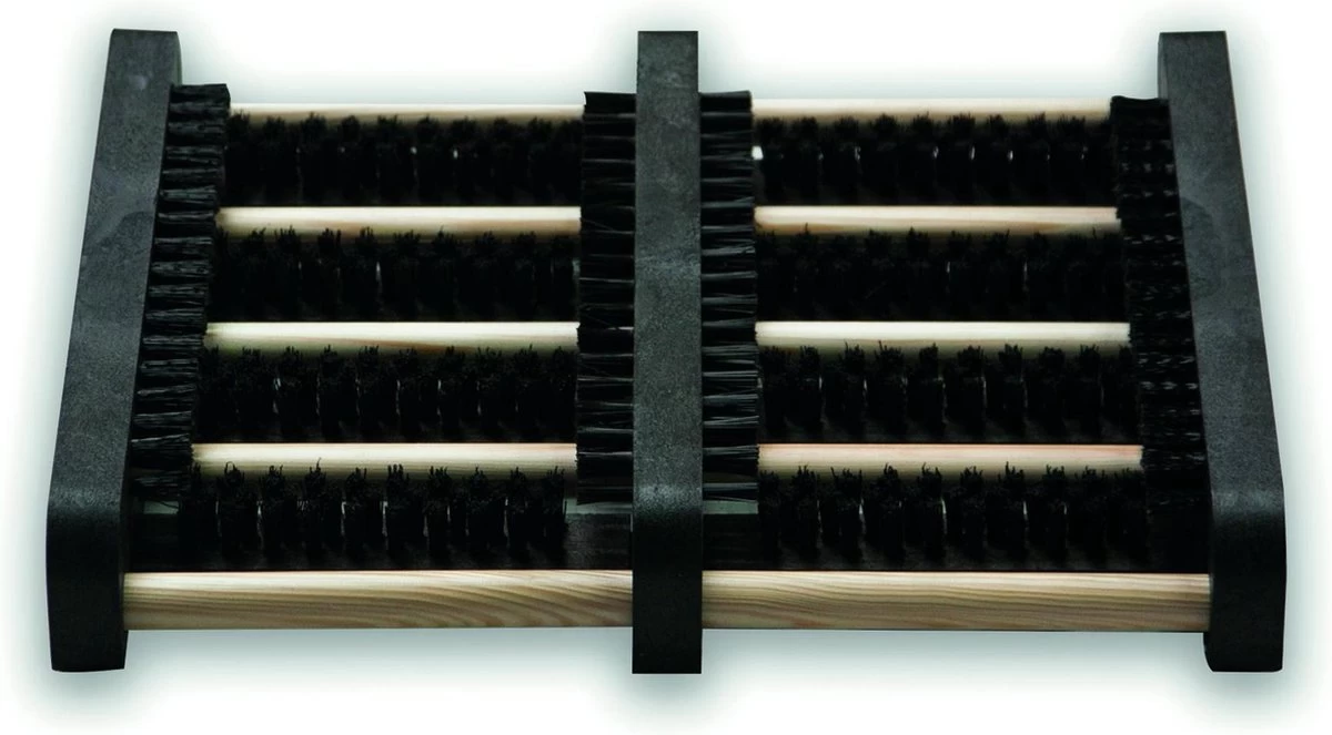 Talen Tools - Voetenveger - Dubbel - Harde Kunststof Borstels - Afbeelding 3