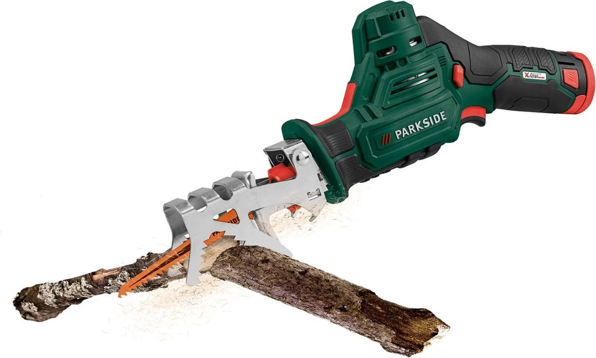 Parkside 12V Accu Takkenzaag Incl Accu En Snellader - Afbeelding 5