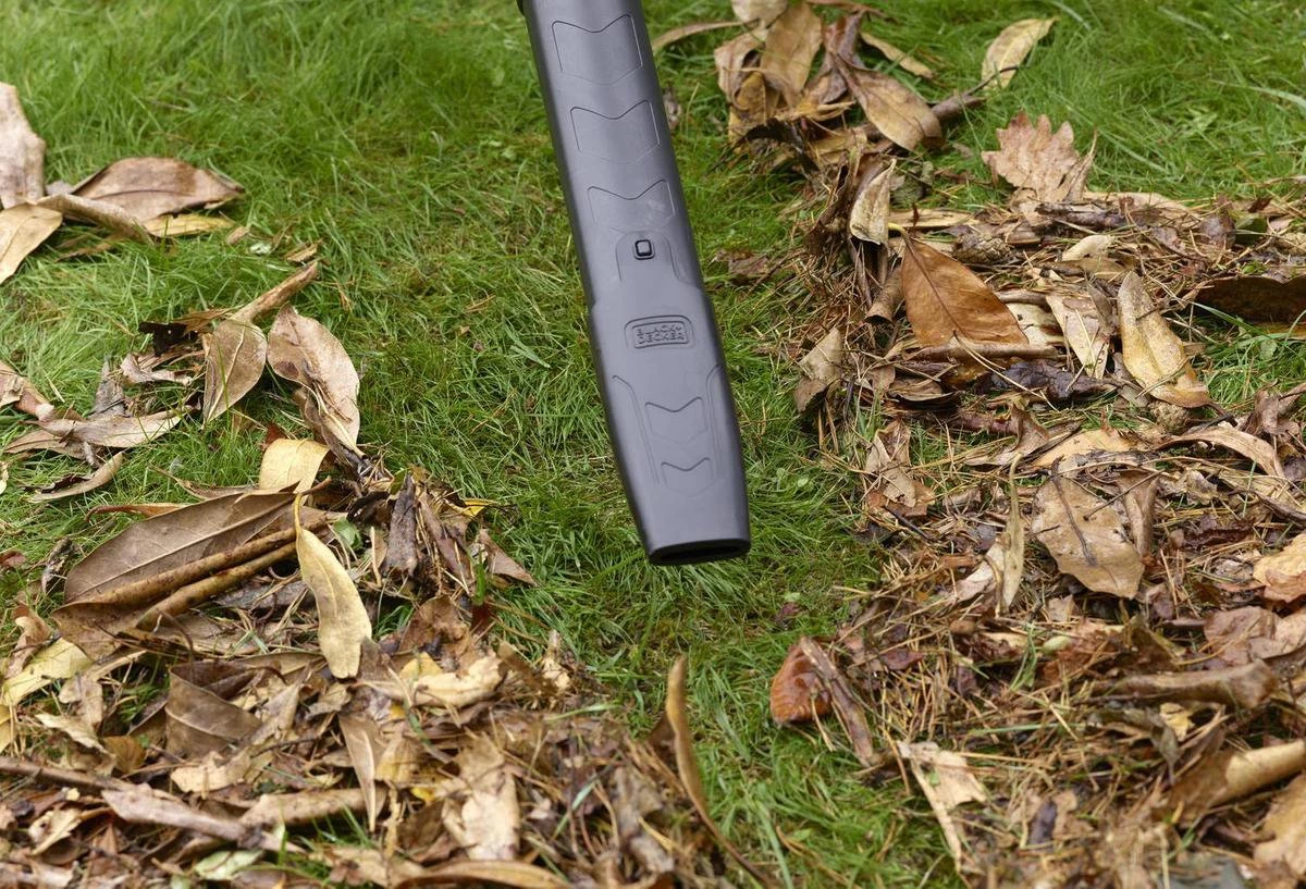 Black & Decker BLACK+DECKER BEBLV301 Bladblazer - Blaas En Zuigfunctie - Rugzak Als Opvangzak - Afbeelding 13