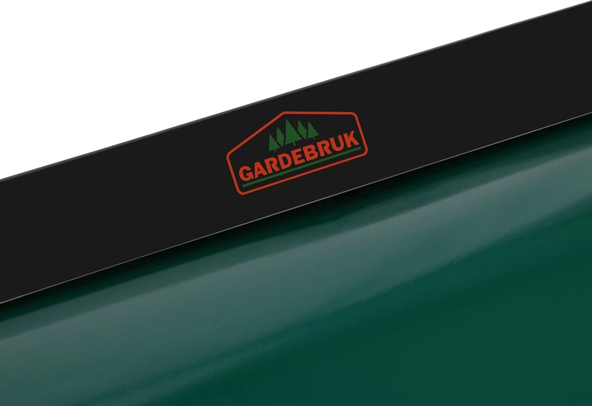 Gardebruk Tuinwals 60cm - 50L Vulvolume Staaltrommel - Groen - Afbeelding 9
