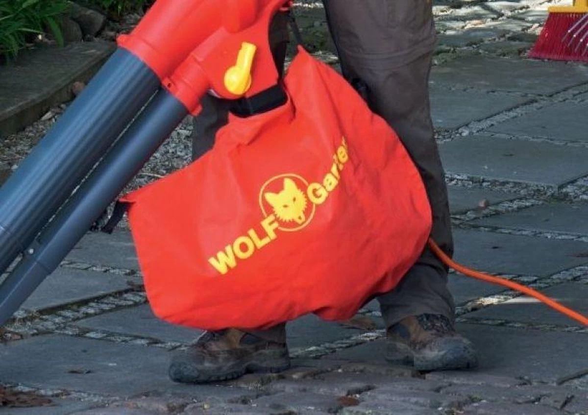 WOLF-Garten Elektrische Bladblazer LBV 2600 E - Motor 2600 Watt - Opvangzak 50 Liter - Reductie Ratio 10:1 - Afbeelding 4