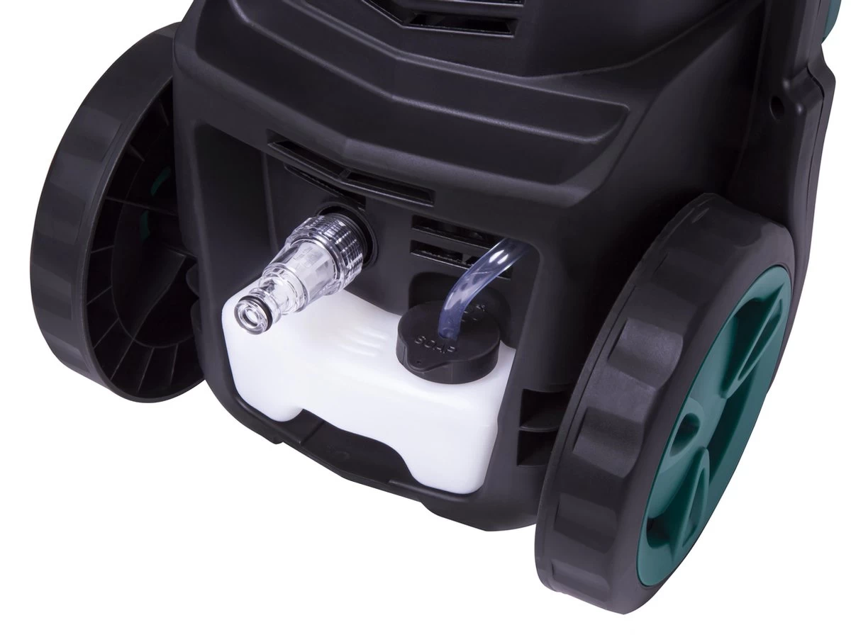 VONROC Hogedrukreiniger V18-2 1800W – 140 Bar – 420 L/h – Incl. 8m Slang, Geïntegreerde Reinigingsmiddelen Tank, Terrasreiniger, Spuitstukken En Accessoires - Afbeelding 4