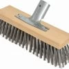 Nespoli Staaldraadborstel,30 Cm Met Metalen Steelhouder