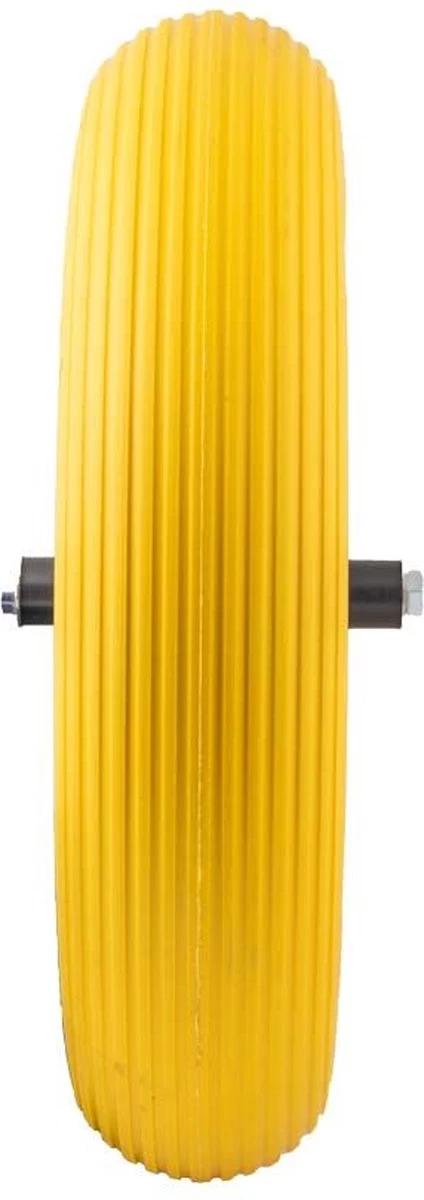 Merkloos Kruiwagenwiel Anti Lek - 4.80/4.00-8 - Massief PU Band - Lekvrij Wiel Met 130mm As - Kruiwagenband 4.80/400 Voor Kruiwagen - Afbeelding 9