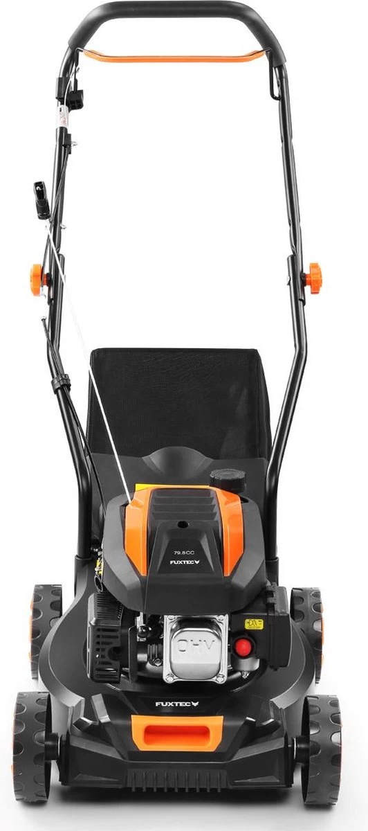 FUXTEC Grasmaaier Benzine - 41cm - 80cc - Duwmaaier - Opvangbak 45L - FX-RM4180 - Afbeelding 2