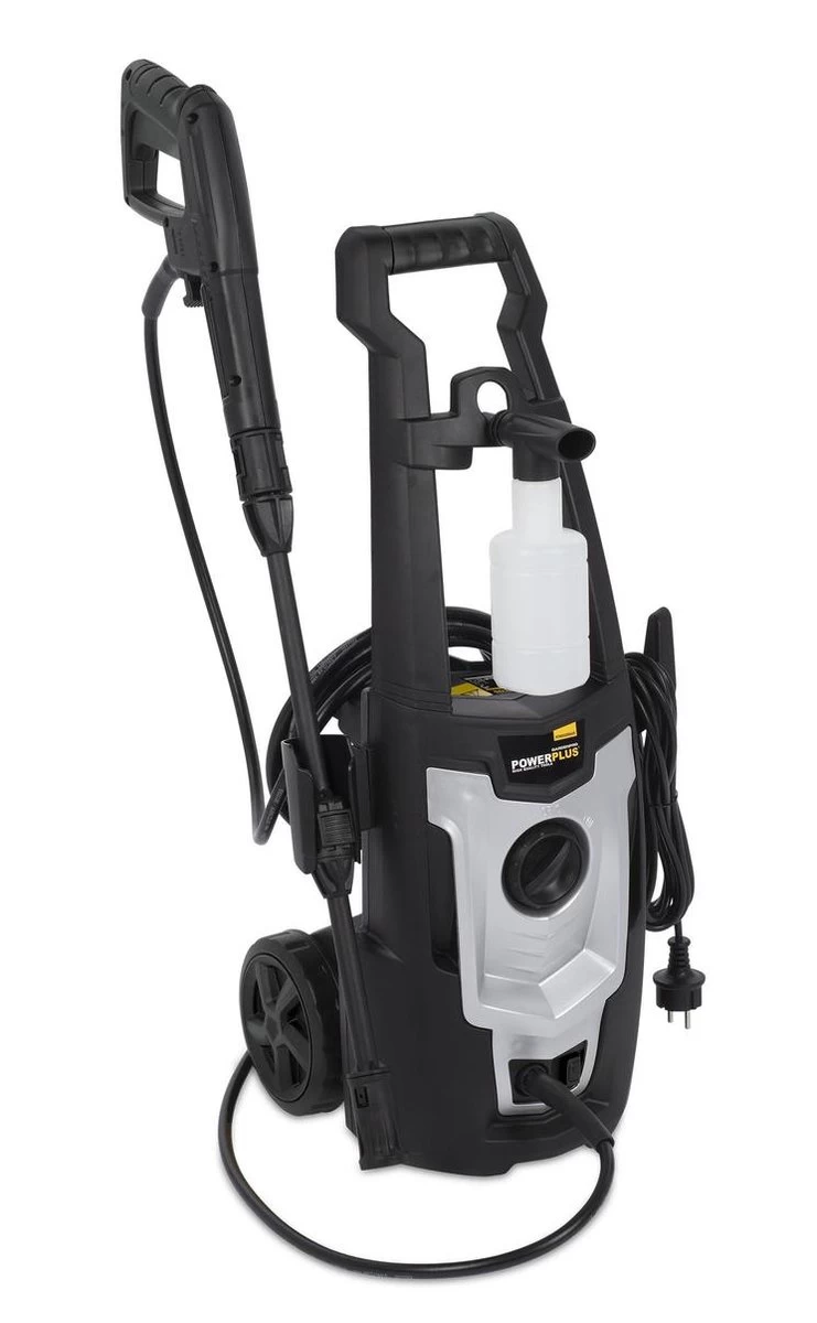 Powerplus POWXG90405 Hogedrukreiniger - 1400W - Max. 110 Bar - 390 L/h - Incl. 5m Slang En Accessoires - Excl. Terrasreiniger - Reiniger Voor Auto, Fiets En Meubelen - Afbeelding 13