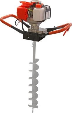 Kibani Grondboor 52cc Benzine - Excl. Losse Grondboren - Palenboor - Grondboor Machine