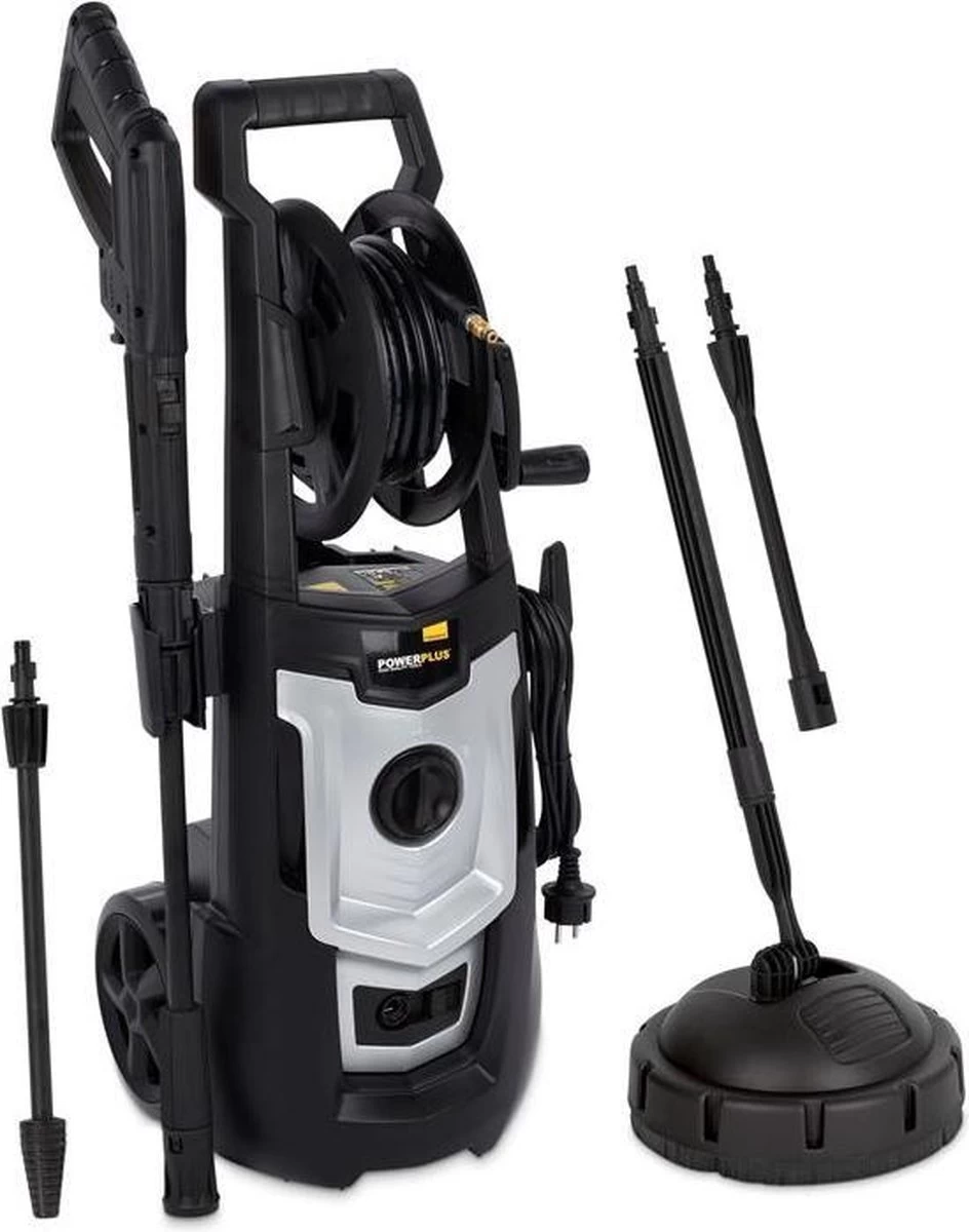 Powerplus POWXG90410 Hogedrukreiniger - 1800W - Max. 140 Bar - 420 L/h - Incl. 8m Slang, Terrasreiniger En Accessoires - Reiniger Voor Auto, Fiets En Meubelen - Afbeelding 11